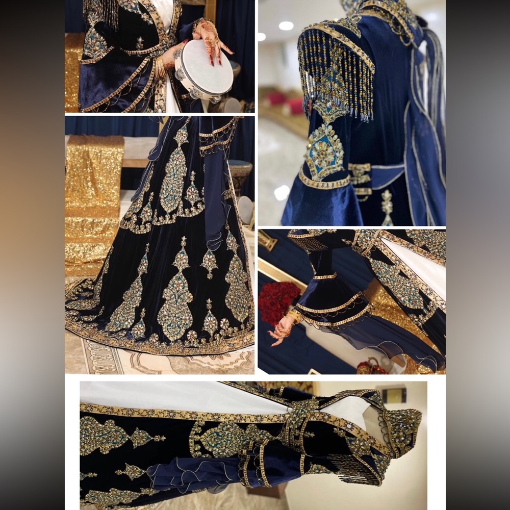 A Turkish wedding dress